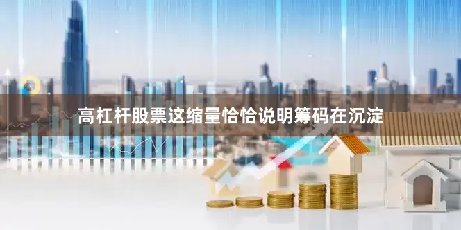 高杠杆股票这缩量恰恰说明筹码在沉淀